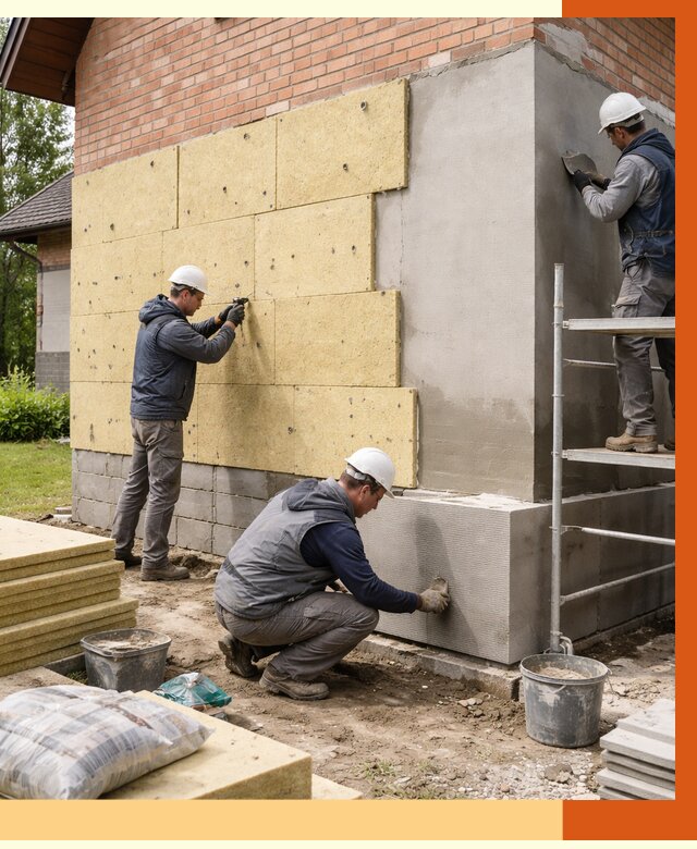 Утепление частного дома в Черногорске под ключ от 7655 руб/м2 — недорого | ТепломастерЧрн