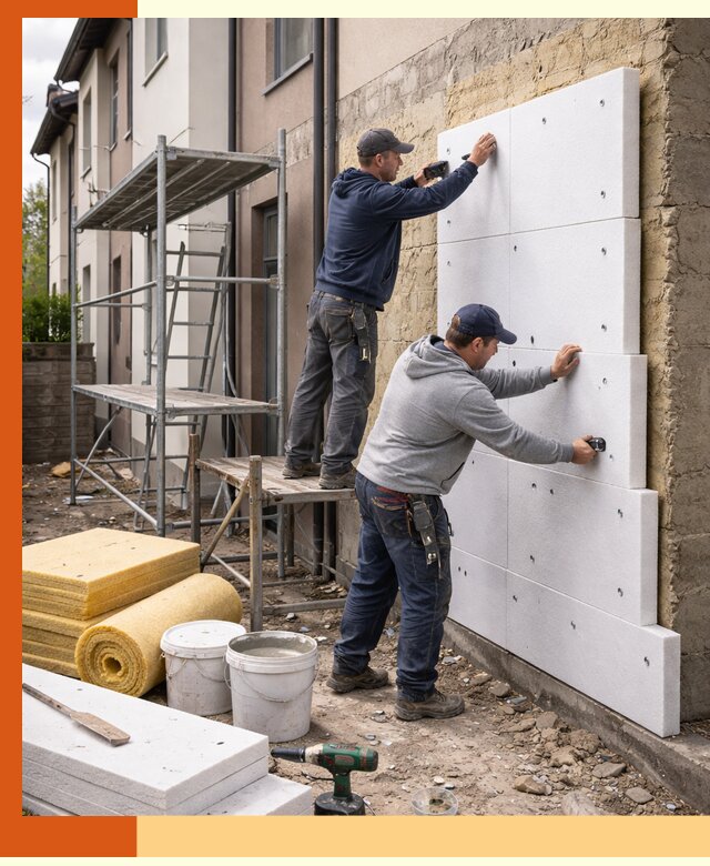 Утепление таунхауса с гарантией комфорта в Черногорске