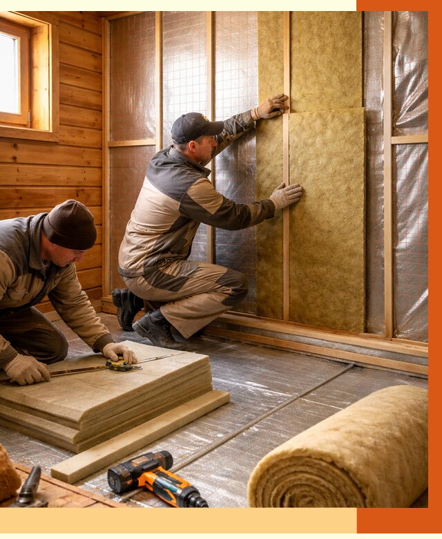 Утепление бани изнутри в Черногорске под ключ от 4287 руб./м² | ТепломастерЧрн