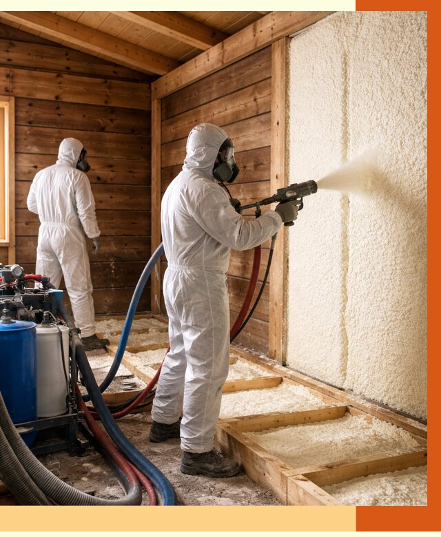 Утепление бани ппу в Черногорске под ключ от 4287 руб./м2 | ТепломастерЧрн - напыление и монтаж ппу