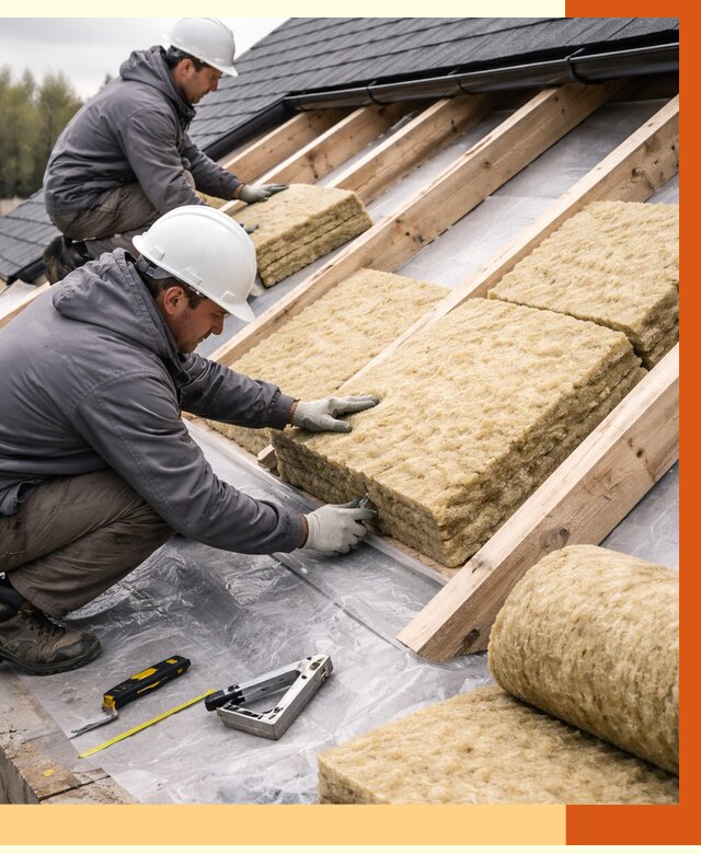 Утепление крыши в Черногорске от 1888 руб./м2 — комплексное утепление кровли | ТепломастерЧрн