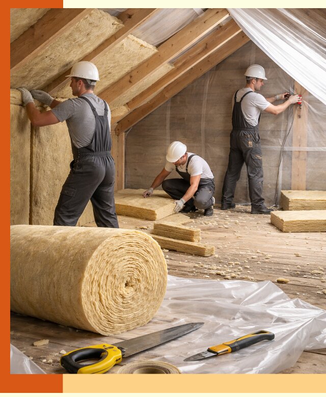 Профессиональное утепление мансарды в Черногорске качественно и надежно