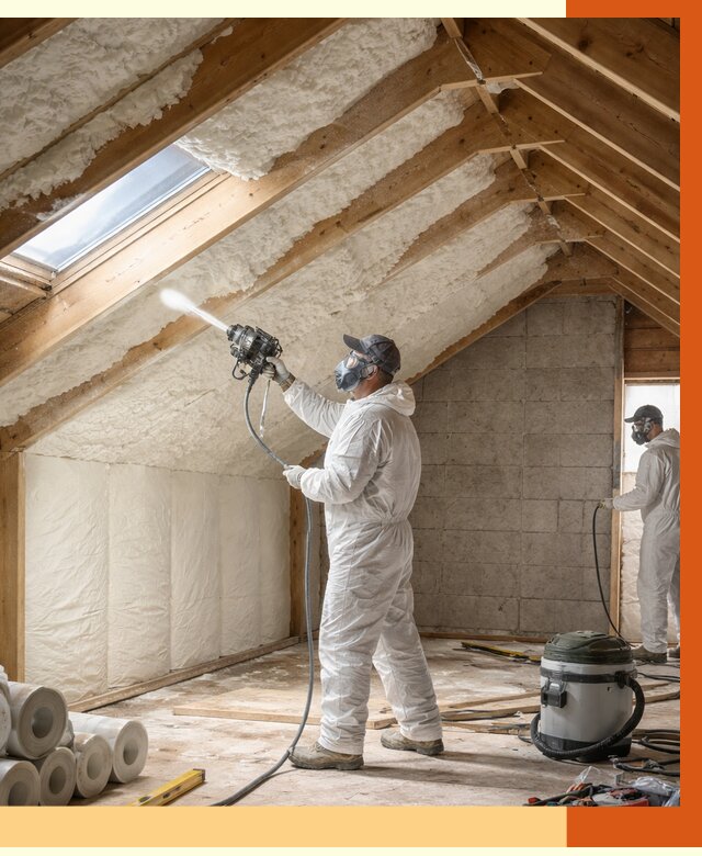 Утепление мансарды ППУ в Черногорске от 2807 руб./м² — заказать под ключ | ТепломастерЧрн