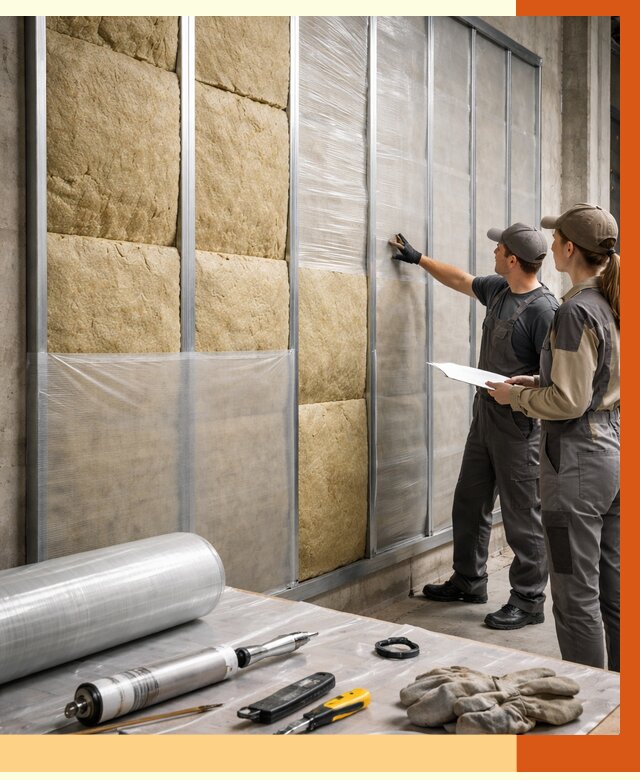 Утепление склада химсырья в Черногорске от 4593 руб. под ключ | ТепломастерЧрн