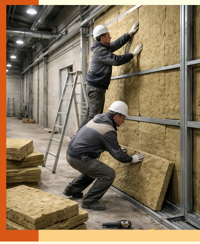 Утепление цеха под ключ в Черногорске с гарантией качества