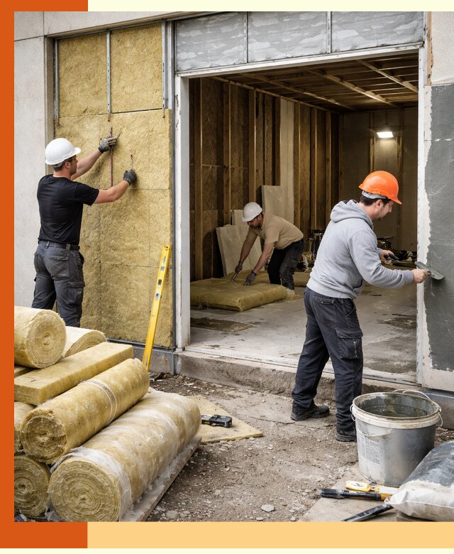 Утепление торгового павильона в Черногорске — качественно и энергоэффективно