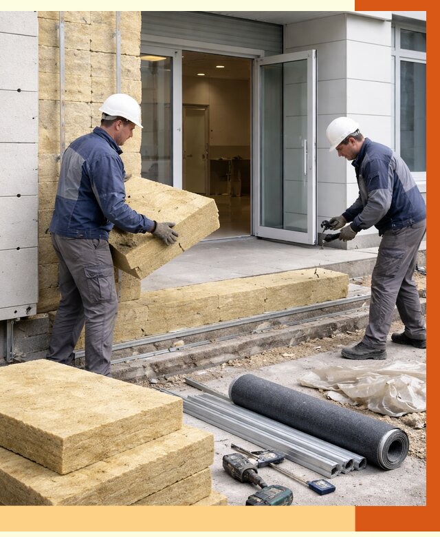 Утепление медицинского центра в Черногорске под ключ от 12759 руб./м² | ТепломастерЧрн