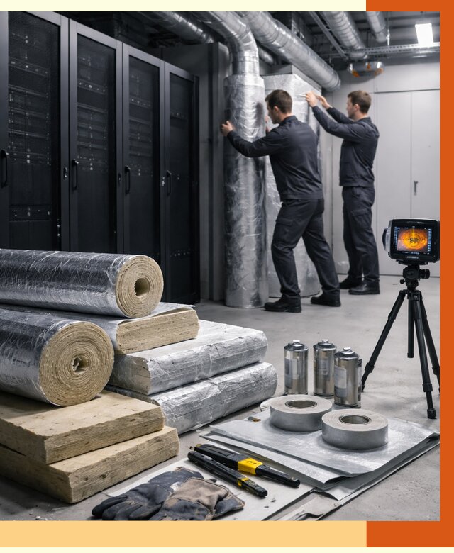 Утепление серверной в Черногорске от 8676 руб./м² — комплексно под ключ | ТепломастерЧрн