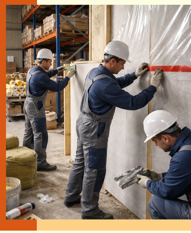 Утепление теплого склада под ключ в Черногорске