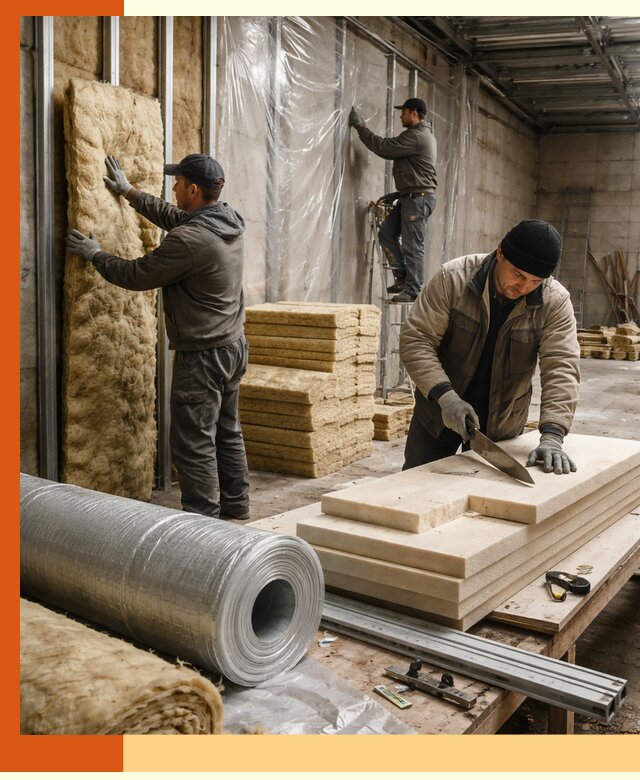 Утепление торгового склада в Черногорске с энергоэффективными решениями