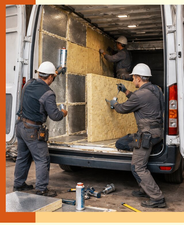 Утепление фургона-рефрижератора в Черногорске для сохранения температуры