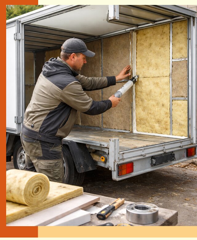 Профессиональное утепление прицепа в Черногорске для любых условий