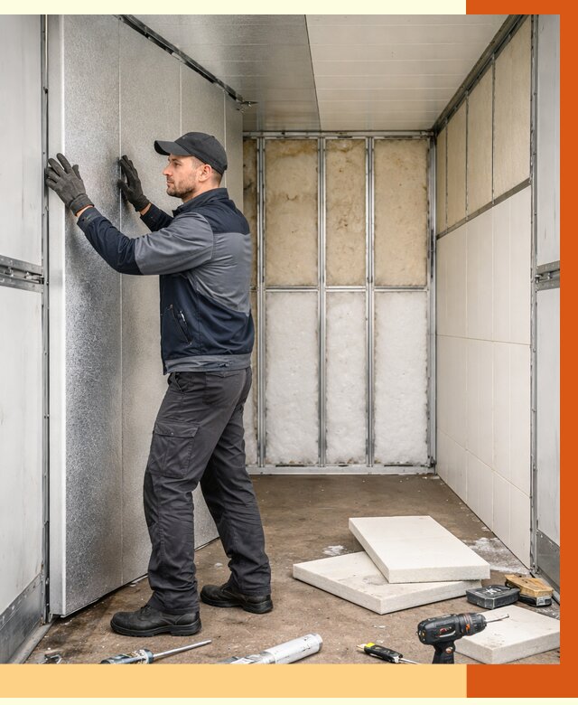 Утепление холодильного кузова в Черногорске от 13779 руб. под ключ | ТепломастерЧрн