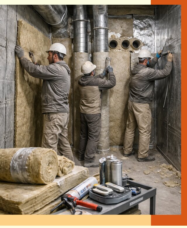 Утепление венткамеры в Черногорске под ключ от 1480 руб. — профессионально | ТепломастерЧрн