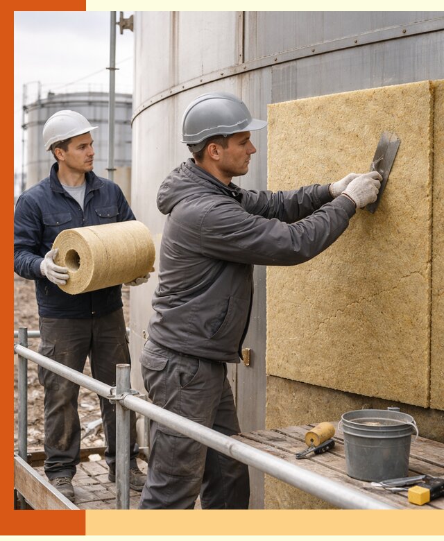 Профессиональное утепление резервуара и теплоизоляция в Черногорске