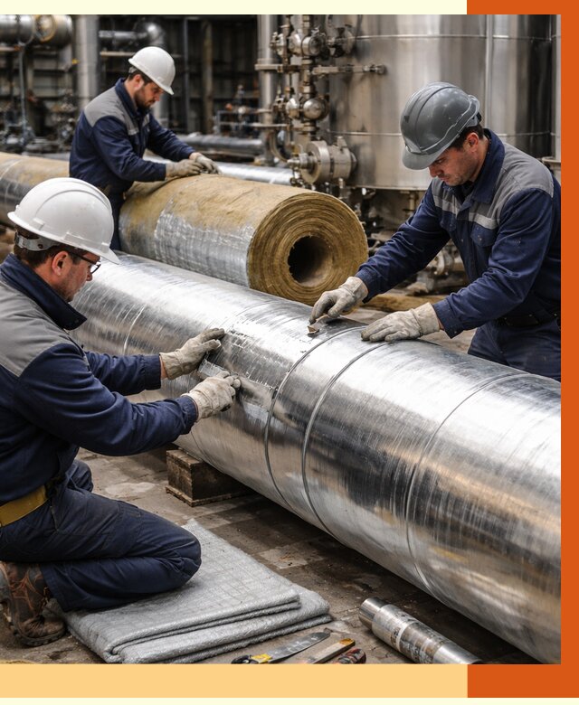 Утепление технологического оборудования в Черногорске от 4287 руб. за м2 | ТепломастерЧрн