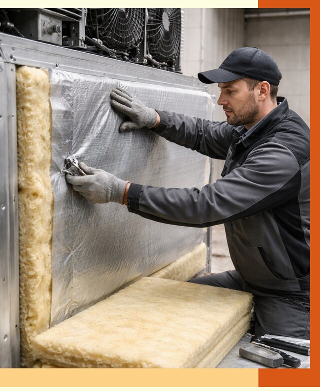 Утепление холодильного агрегата в Черногорске от 8676 руб. под ключ | ТепломастерЧрн