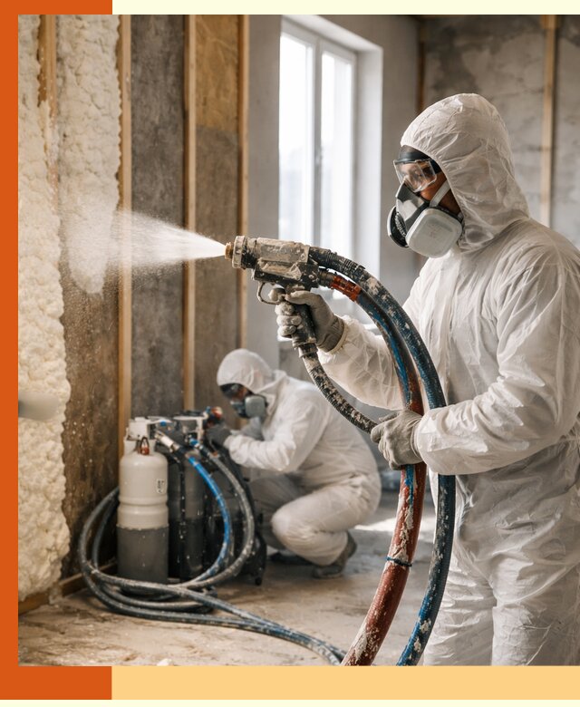 Пенополиуретан напыление для утепления зданий в Черногорске