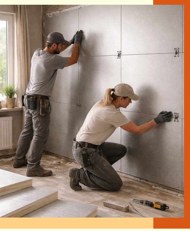 Утепление PIR панелями в Черногорске от 4287 руб. под ключ | ТепломастерЧрн