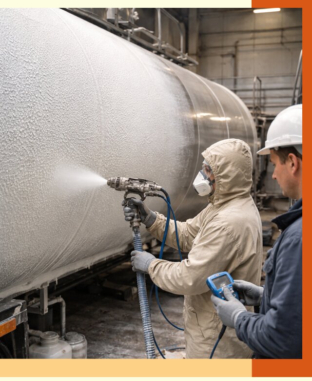 Утепление автоцистерны жидкой теплоизоляцией в Черногорске от 14800 руб. под ключ | ТепломастерЧрн