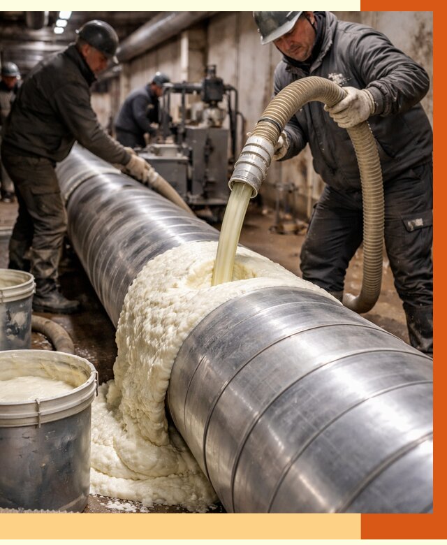 Утепление теплотрассы жидкой теплоизоляцией в Черногорске от 4287 руб. | ТепломастерЧрн