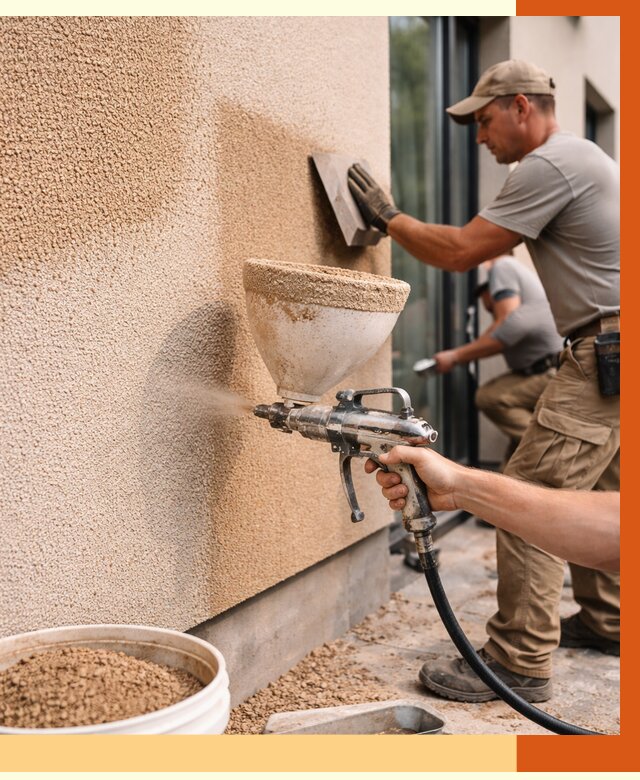 Утепление фасада жидкой пробкой в Черногорске от 4899 руб./м² под ключ | ТепломастерЧрн