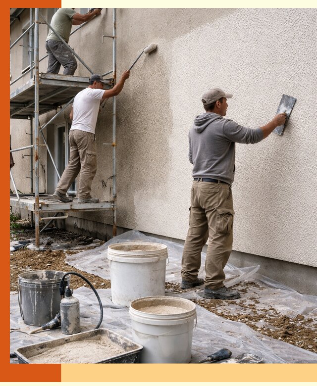 Утепление фасада жидкой пробкой в Черногорске