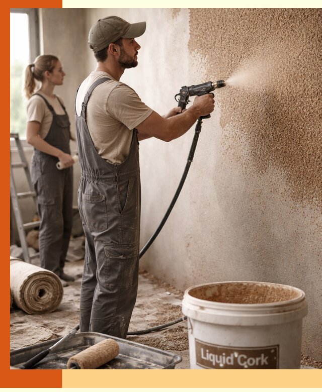 Утепление стен жидкой пробкой в Черногорске эффективное и долговечное