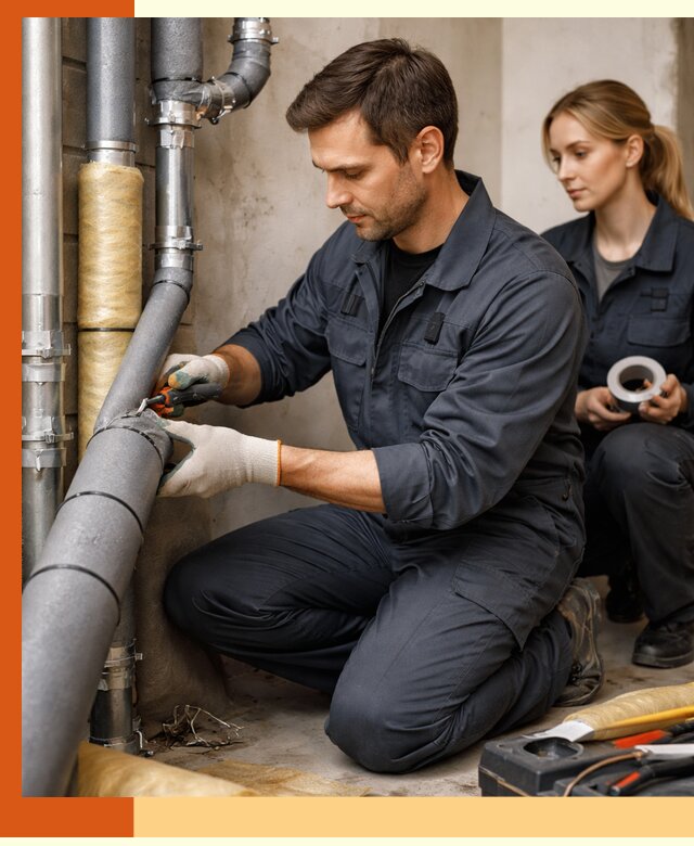 Шумоизоляция труб в Черногорске: профессиональная звукоизоляция под ключ