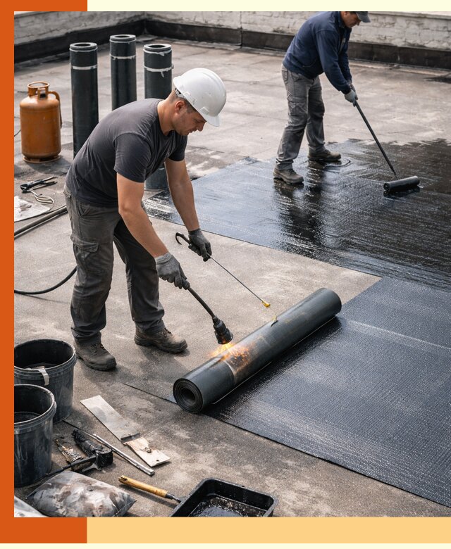 Гидроизоляция кровли в Черногорске — надежная защита от протечек