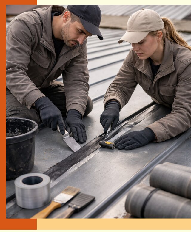 Гидроизоляция фальцевой кровли в Черногорске качественно и надежно