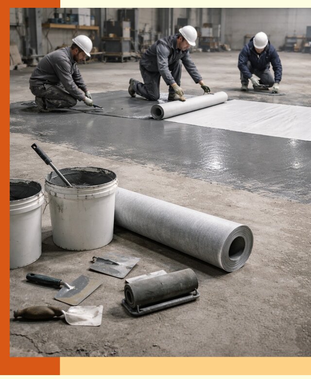 Гидроизоляция промышленного пола в Черногорске — защита и долговечность