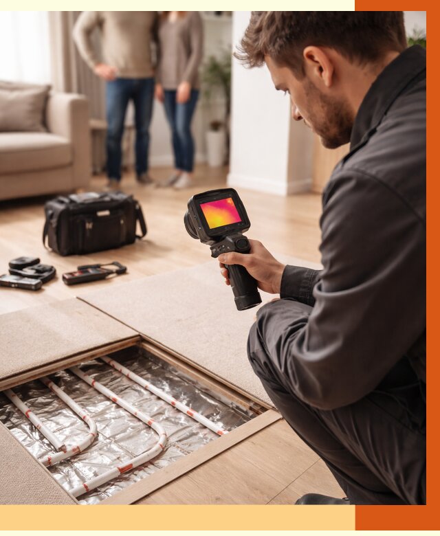 Тепловизионное обследование теплого пола в Черногорске от 4593 руб. — ТепломастерЧрн